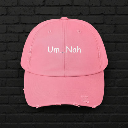 Um Nah Distressed Cap