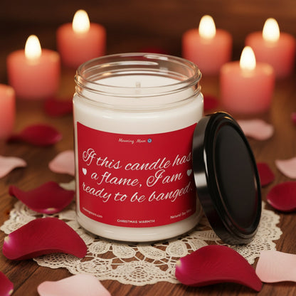 Flame Bang Non-Toxic Soy Candle, 9oz