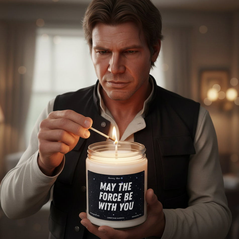 The Force Non-Toxic Soy Candle, 9oz