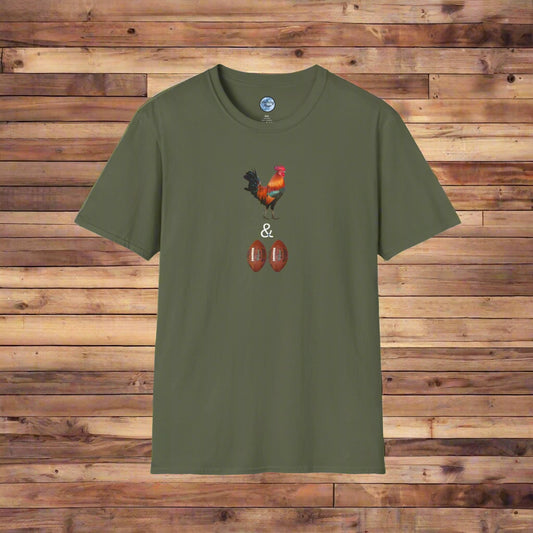 Cock & Footballs Men's T-Shirt
