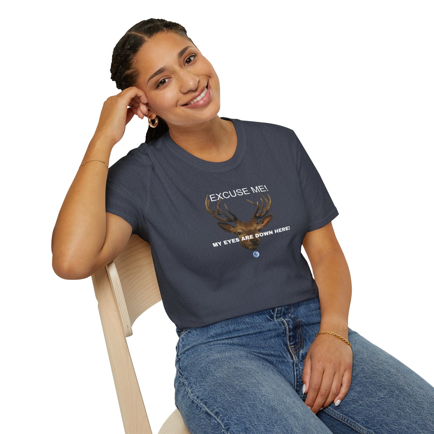 Eyes Down Here Buck Women's T-Shirt