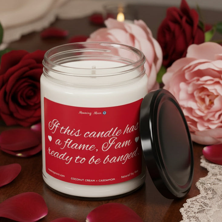 Flame Bang Non-Toxic Soy Candle, 9oz