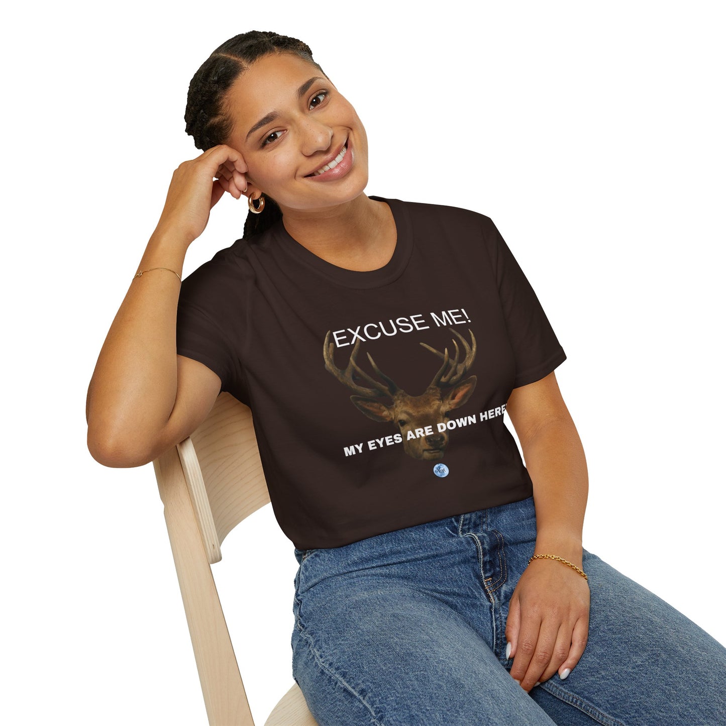 Eyes Down Here Buck Women's T-Shirt