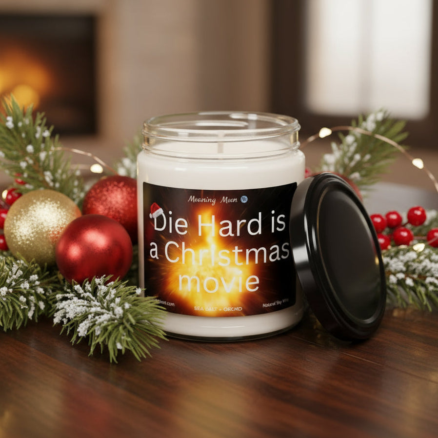 Die Hard Non-Toxic Soy Candle, 9oz