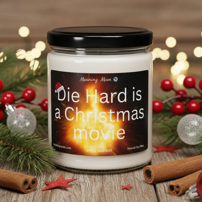 Die Hard Non-Toxic Soy Candle, 9oz