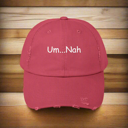 Um Nah Distressed Cap