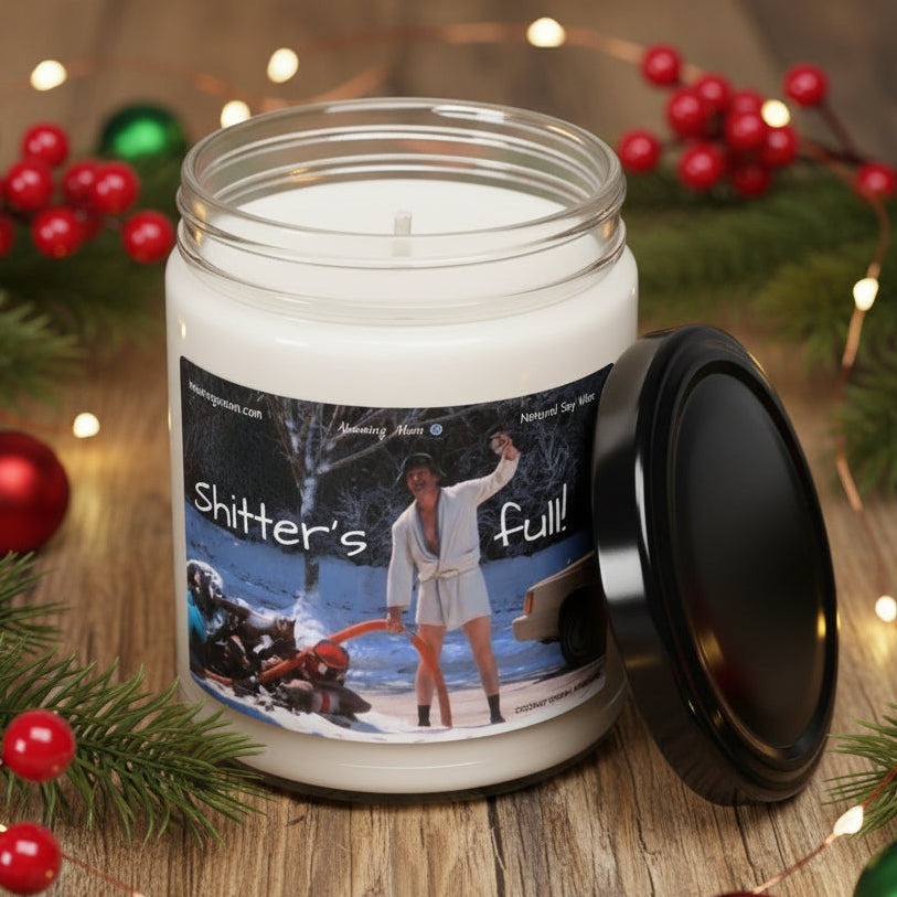 Shitter's Full Non-Toxic Soy Candle, 9oz