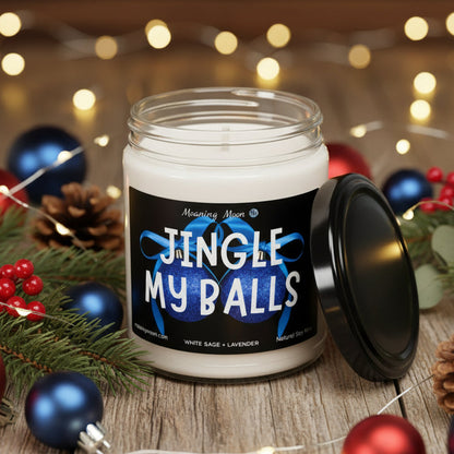 Jingle My Balls Non-Toxic Soy Candle, 9oz