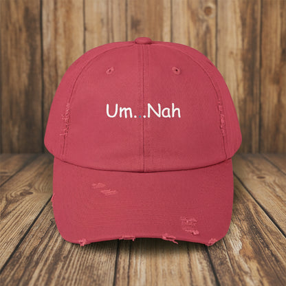 Um Nah Distressed Cap