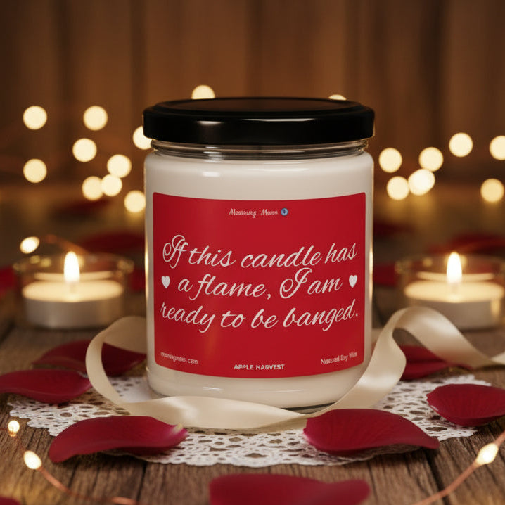 Flame Bang Non-Toxic Soy Candle, 9oz