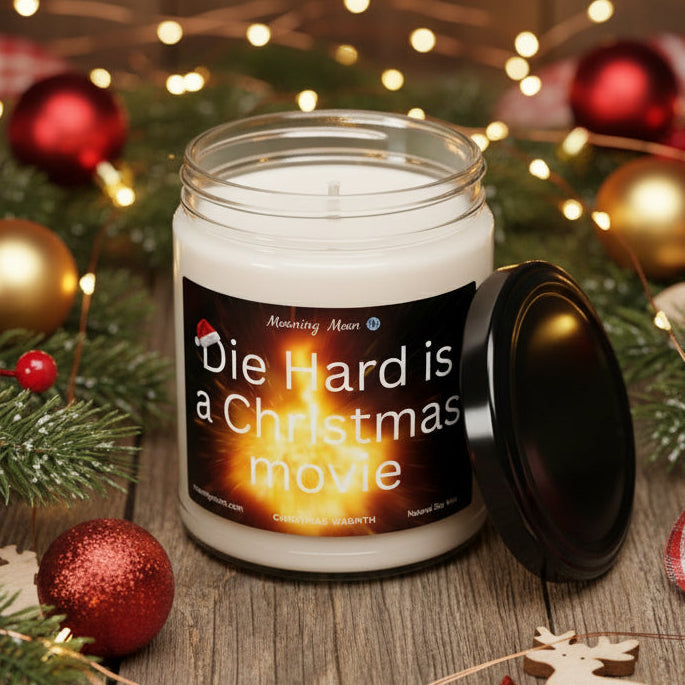 Die Hard Non-Toxic Soy Candle, 9oz
