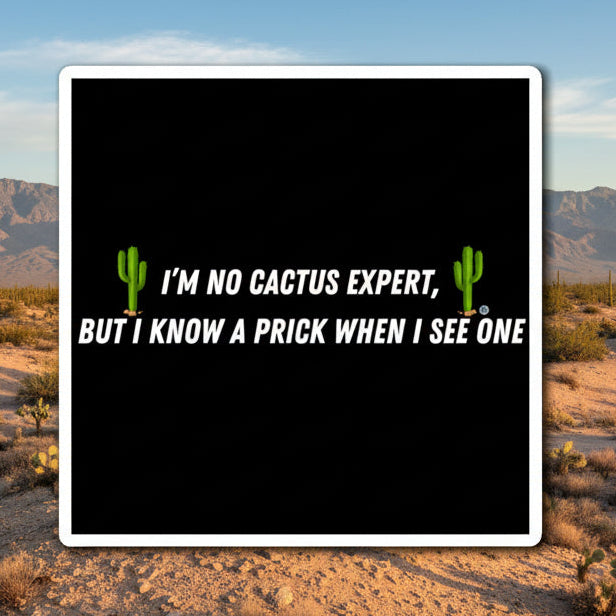 Cactus Expert Square Magnet