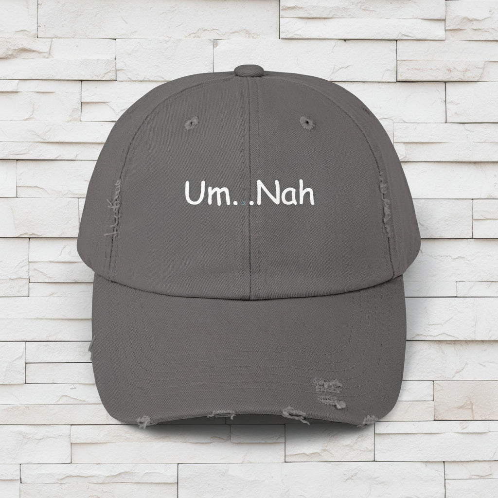Um Nah Distressed Cap