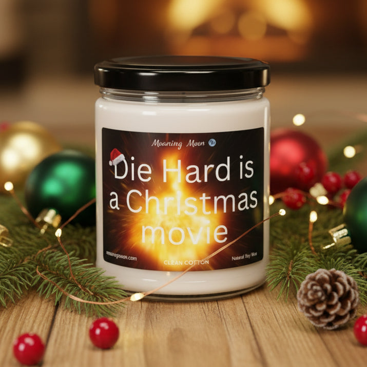 Die Hard Non-Toxic Soy Candle, 9oz