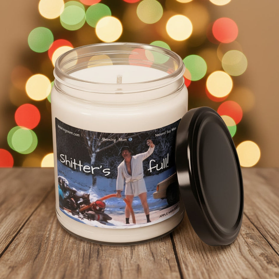 Shitter's Full Non-Toxic Soy Candle, 9oz