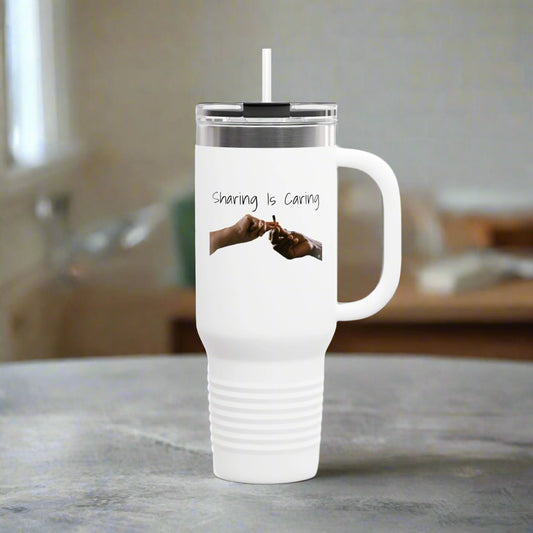 Sharing Is Caring 420 Polar Camel Insulated Travel Mug, 40oz