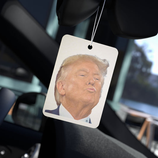 Trump Kiss Car Air Freshener