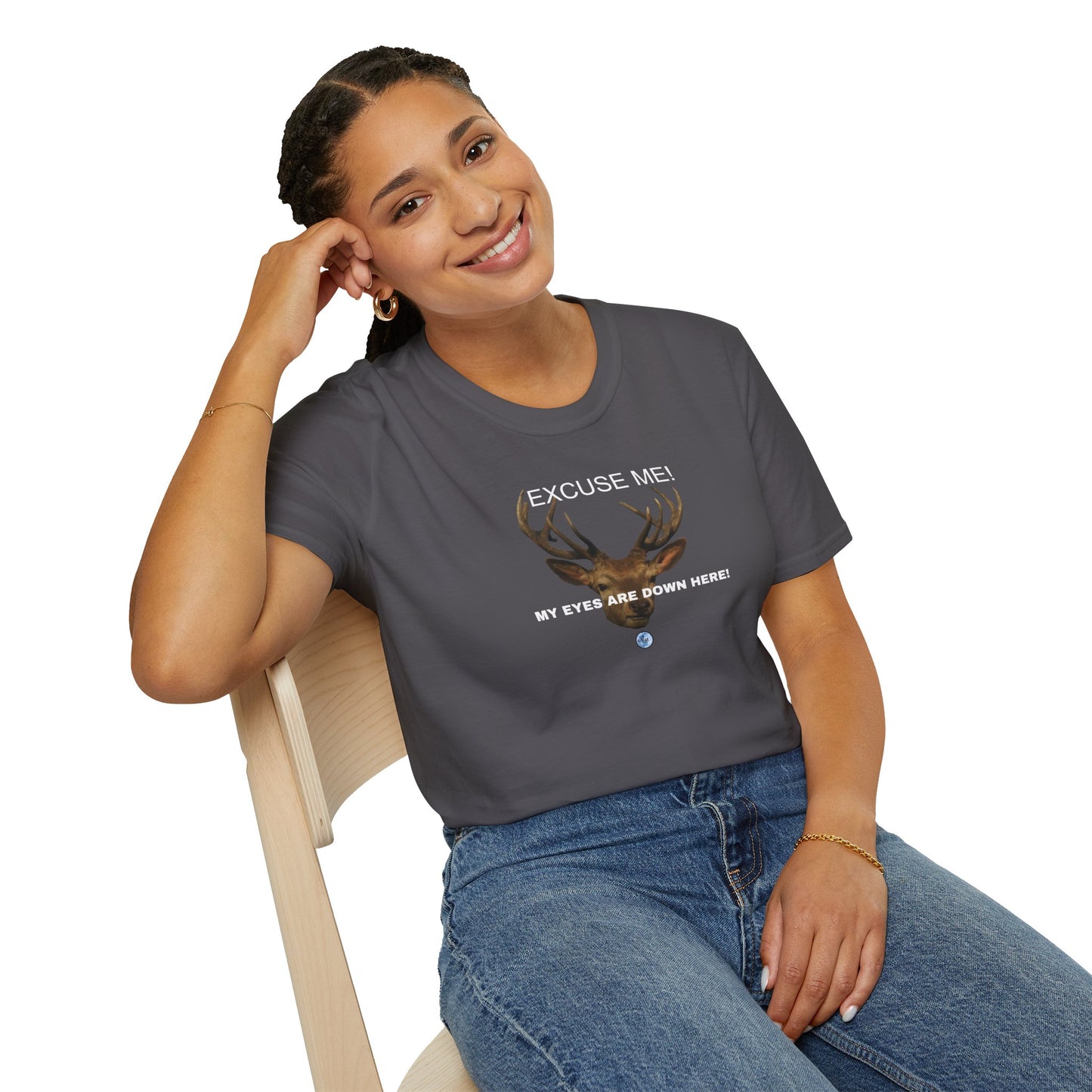 Eyes Down Here Buck Women's T-Shirt