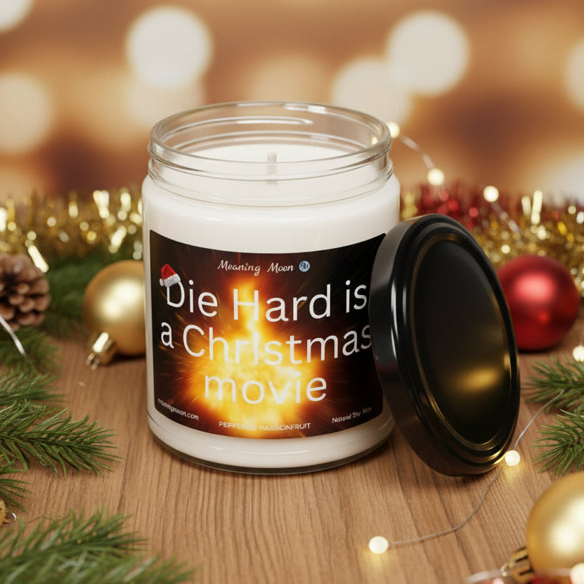 Die Hard Non-Toxic Soy Candle, 9oz
