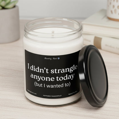 Didn't Strangle Anyone Non-Toxic Soy Candle, 9oz