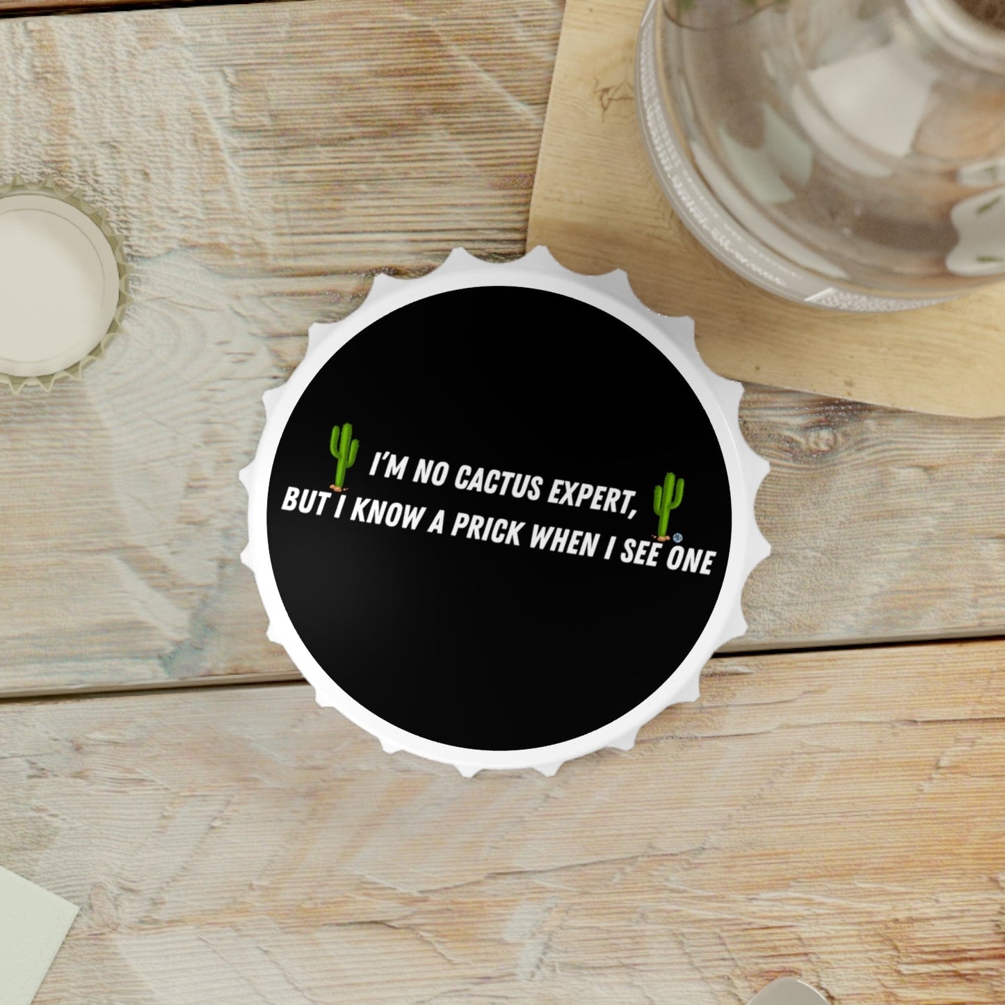 Cactus Expert Magnetic Dual Bottle Opener