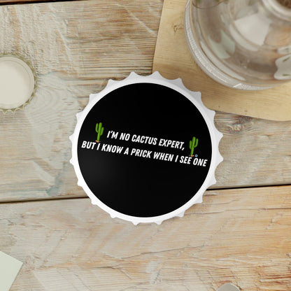 Cactus Expert Magnetic Dual Bottle Opener