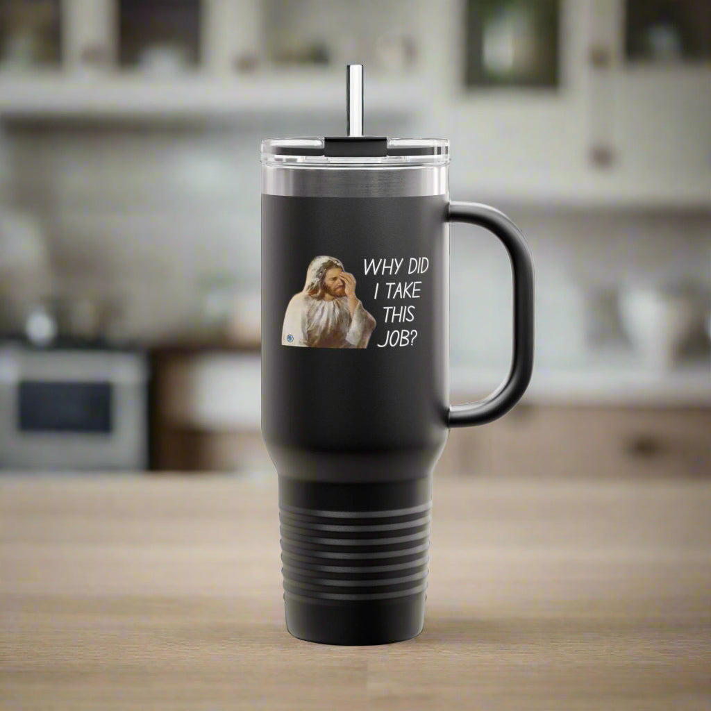 Why This Job Polar Camel Insulated Travel Mug, 40oz