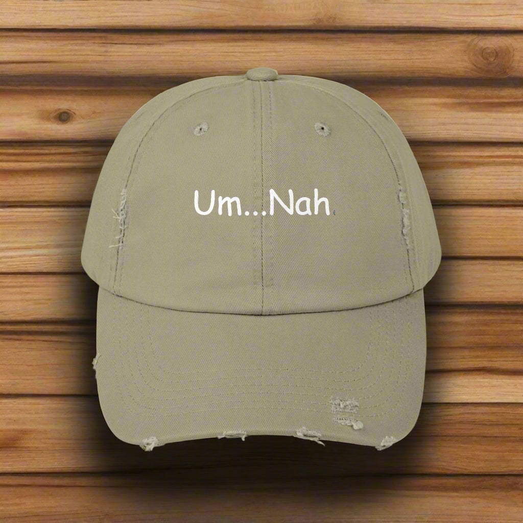 Um Nah Distressed Cap