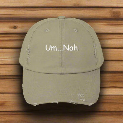Um Nah Distressed Cap