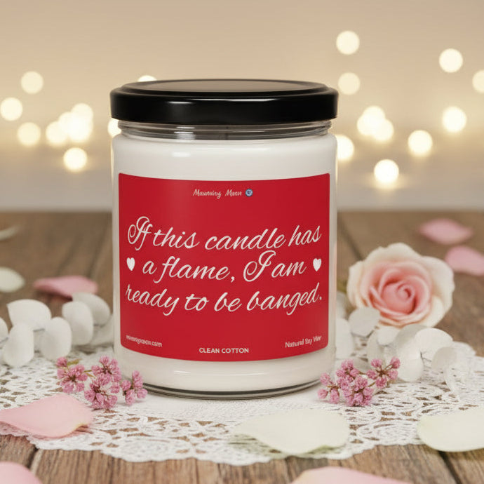 Flame Bang Non-Toxic Soy Candle, 9oz