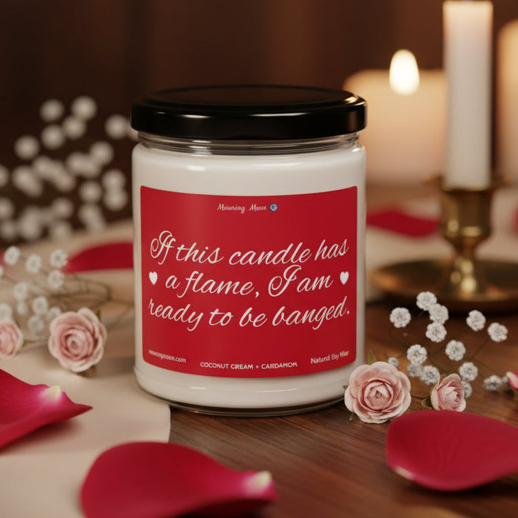 Flame Bang Non-Toxic Soy Candle, 9oz