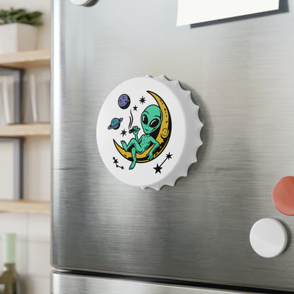 420 Alien Magnetic Dual Bottle Opener