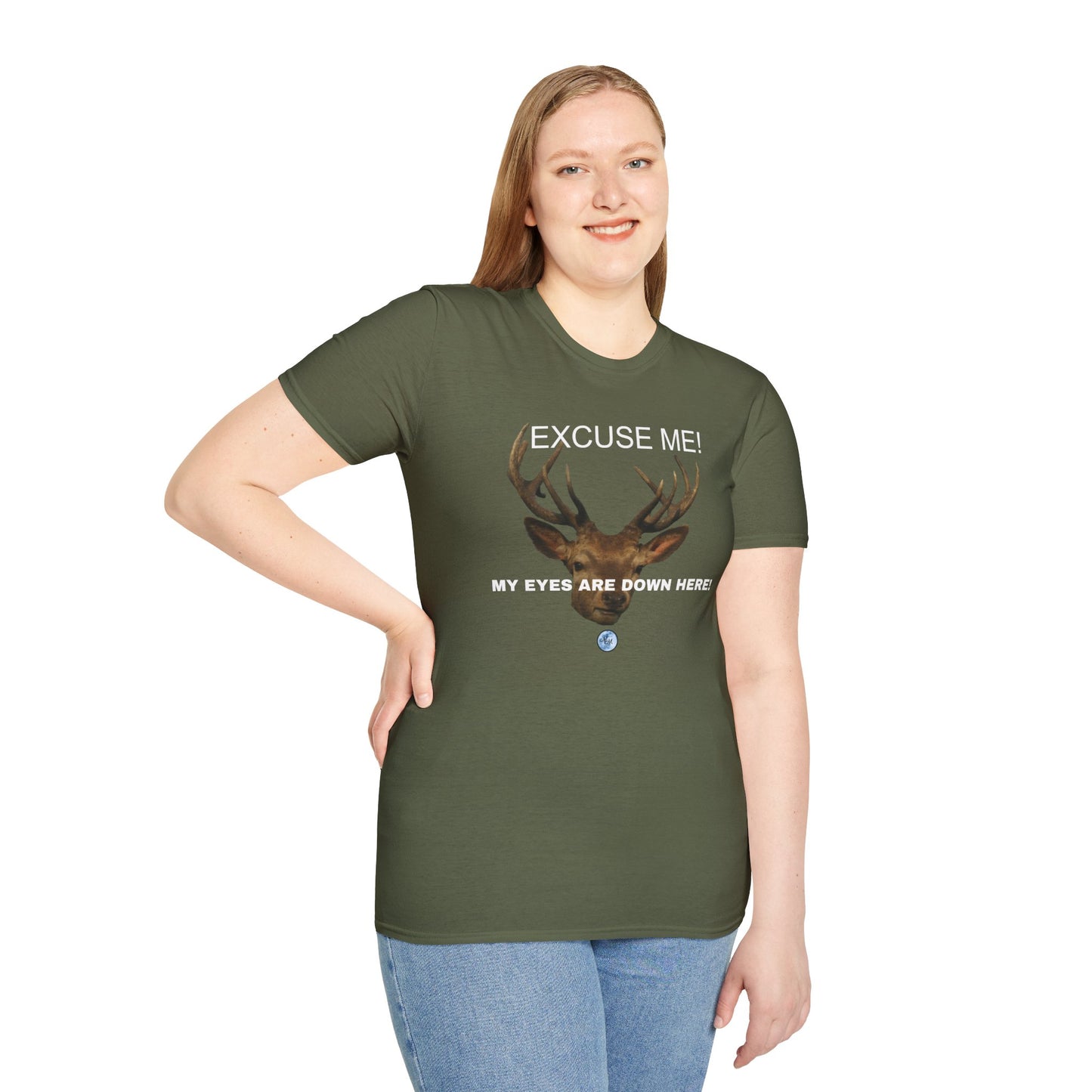 Eyes Down Here Buck Women's T-Shirt