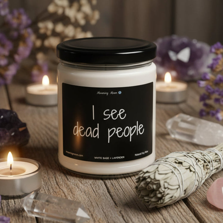 I See Dead People Non-Toxic Soy Candle, 9oz