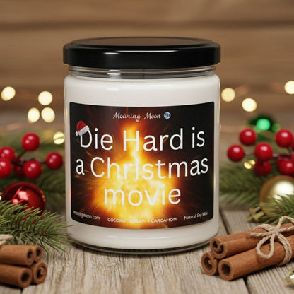 Die Hard Non-Toxic Soy Candle, 9oz
