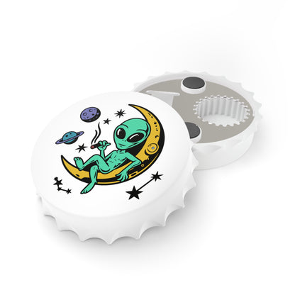 420 Alien Magnetic Dual Bottle Opener