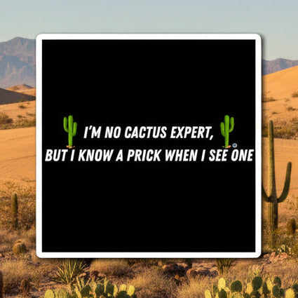 Cactus Expert Square Magnet