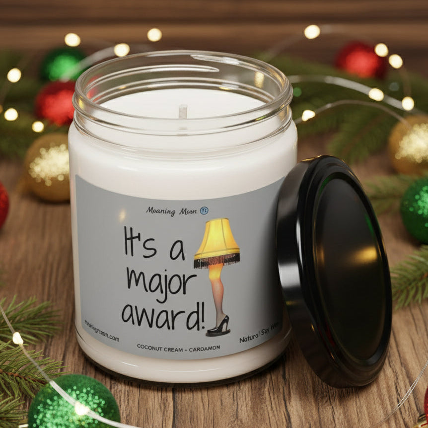 Major Award Non-Toxic Soy Candle, 9oz