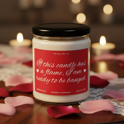 Flame Bang Non-Toxic Soy Candle, 9oz