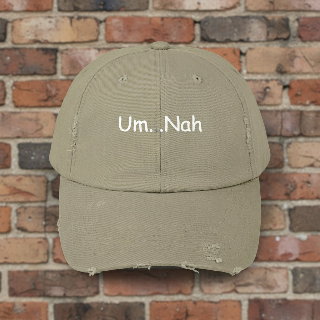 Um Nah Distressed Cap