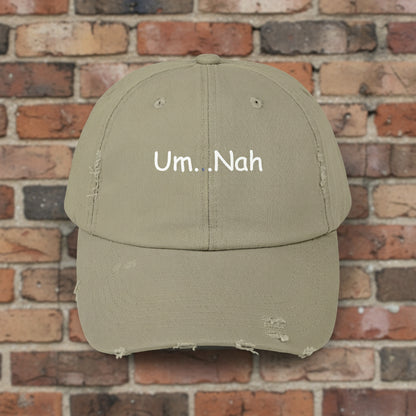 Um Nah Distressed Cap