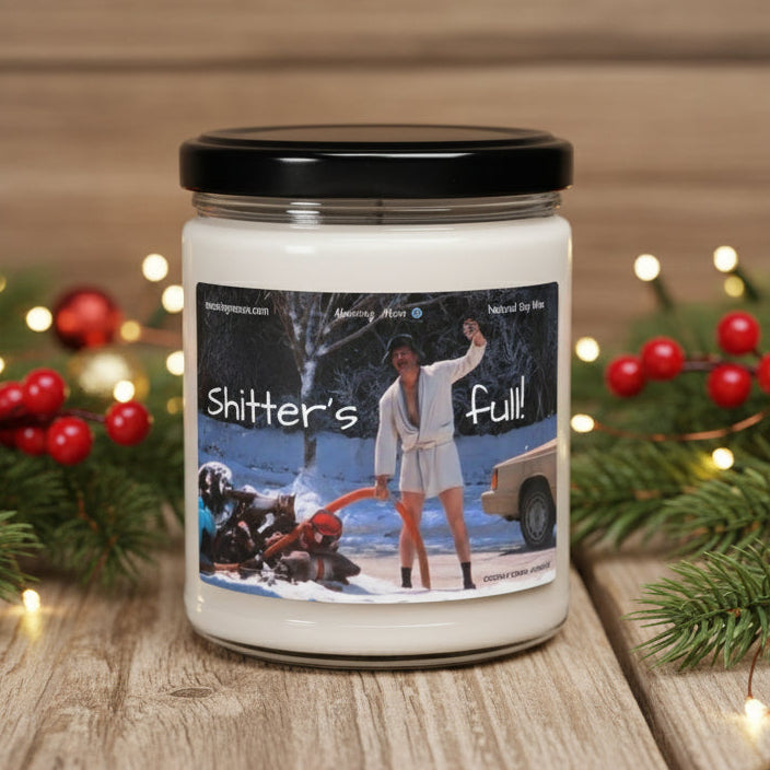 Shitter's Full Non-Toxic Soy Candle, 9oz