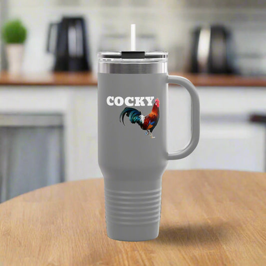 Cocky Polar Camel Insulated Travel Mug, 40oz