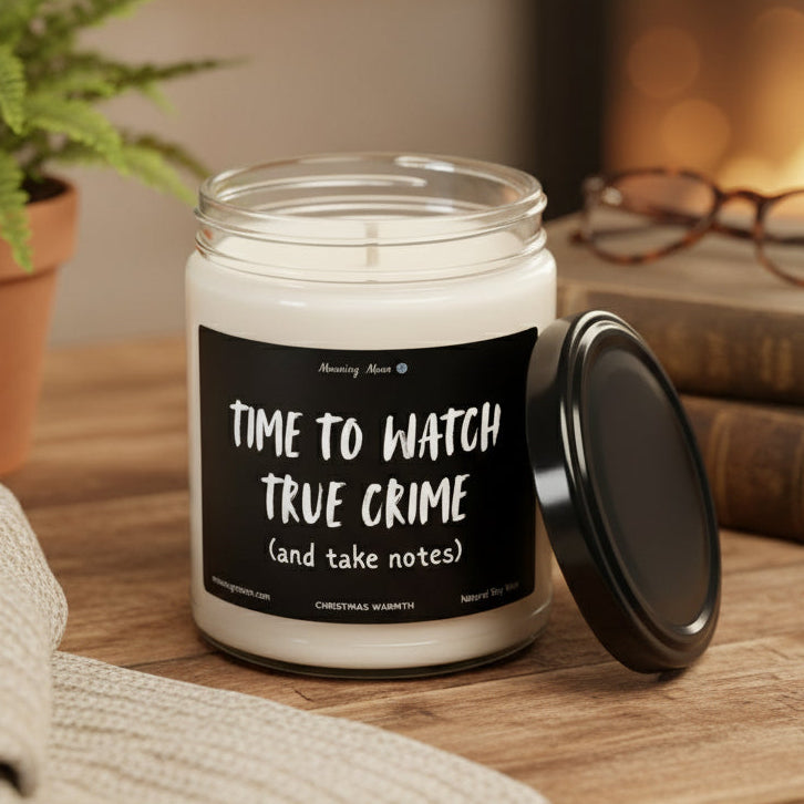 True Crime Non-Toxic Soy Candle, 9oz