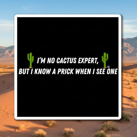 Cactus Expert Square Magnet