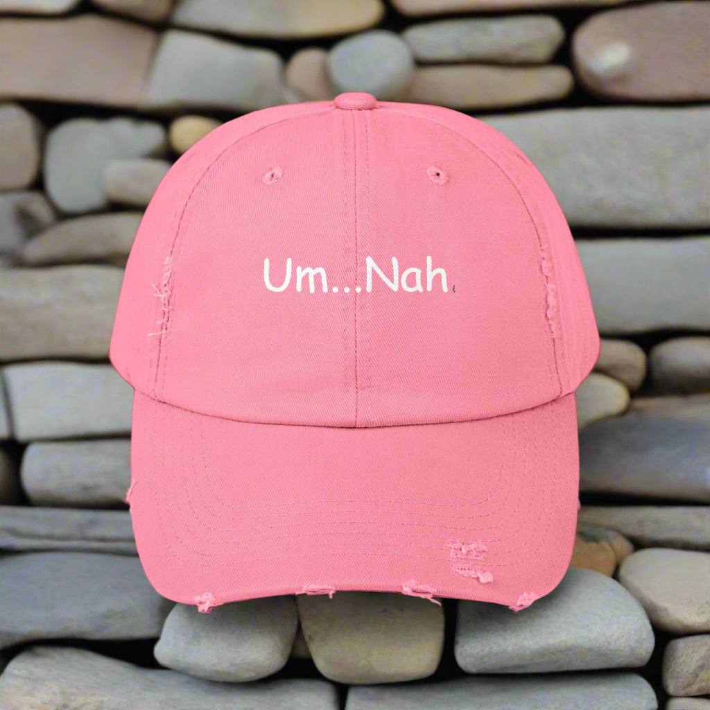 Um Nah Distressed Cap