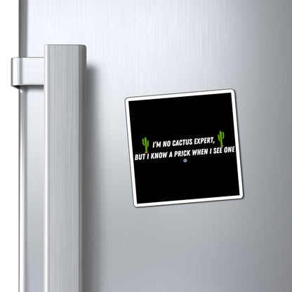 Cactus Expert Square Magnet