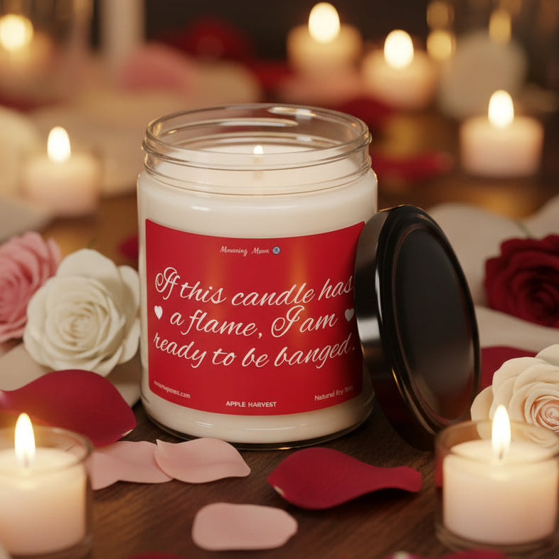 Flame Bang Non-Toxic Soy Candle, 9oz