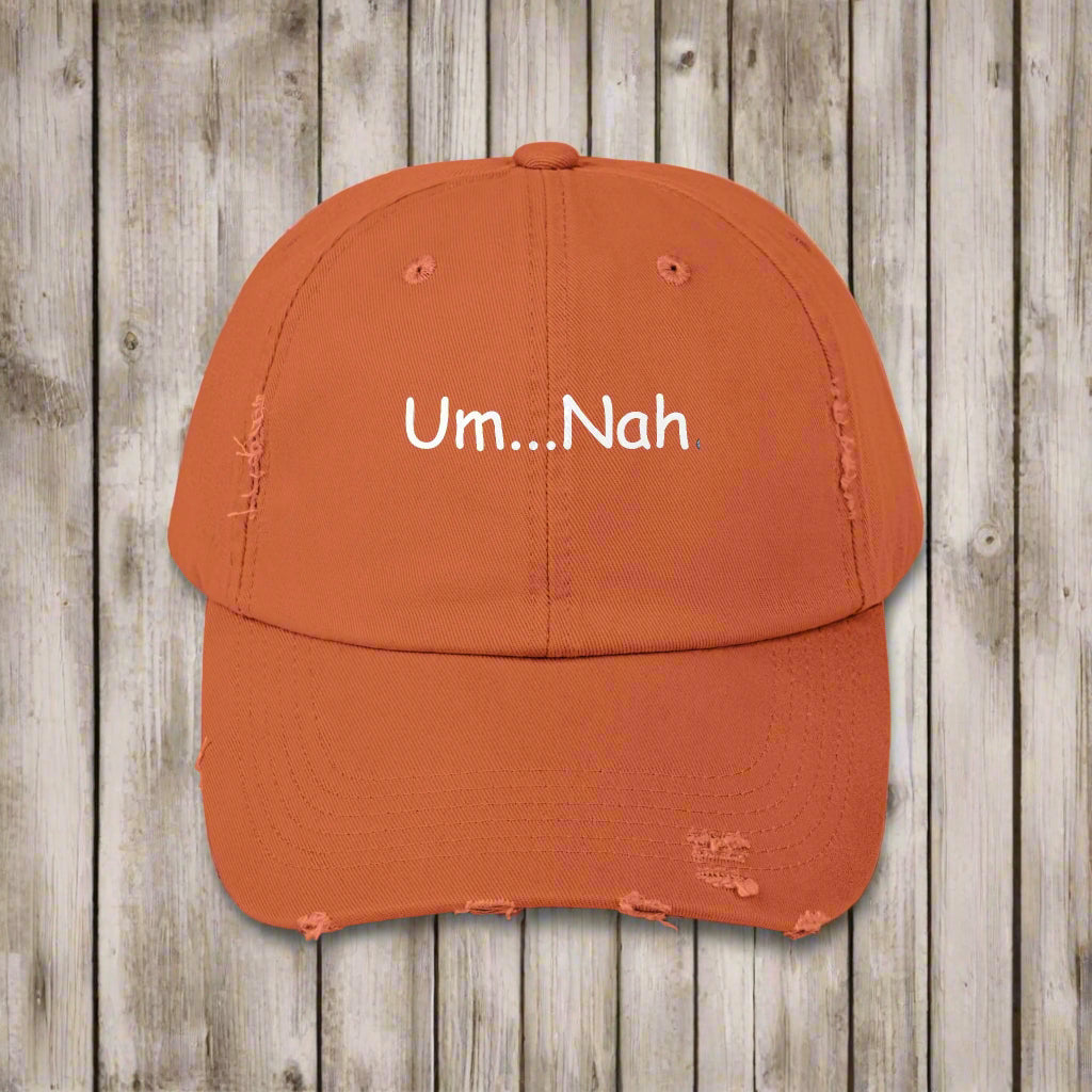 Um Nah Distressed Cap