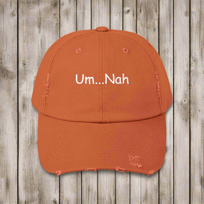 Um Nah Distressed Cap